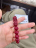 高含量朱砂雙貔貅手串男款女士戴正品紫金砂本命年護身符佛珠手鏈 12mm 曬單實(shí)拍圖