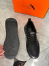 星頭啄木鳥(niǎo)100%全牛皮男鞋2025秋冬季男士真皮運動(dòng)休閑皮鞋透氣軟底板鞋棉鞋 星頭3033新款黑色 42 曬單實(shí)拍圖