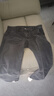 皮爾卡丹（pierre cardin）牛仔褲男春夏季韓版復古寬松直筒休閑褲子男士高端男裝 黑灰色 32 曬單實(shí)拍圖
