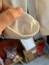 蝶安芬加厚純棉打底衫女款半高領(lǐng)內搭大碼保暖線(xiàn)衣抗靜電中領(lǐng)秋衣 奶白色 XL 建議115-130斤 曬單實(shí)拍圖