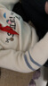 啄木鳥(niǎo)2025秋冬少女初中高中學(xué)生大童娃娃毛衣領(lǐng)假兩件加絨加厚針織打底 純白色(翻領(lǐng)繡花小草莓)加厚 加 M 95-110斤 曬單實(shí)拍圖