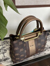 包包女新款大容量托特包歐美復古斜挎包時(shí)尚氣質(zhì)媽媽包通勤手提包 BL 曬單實(shí)拍圖