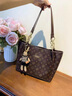ANYSMIC奢侈高檔品牌包包女2025新款大容量通勤休閑單肩包托特包女送女友 咖色 曬單實(shí)拍圖