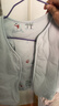 童泰（TONGTAI）嬰兒馬甲秋冬純棉夾棉男女寶寶衣服加厚背心坎肩馬夾外出上衣 藍色 80 cm 曬單實(shí)拍圖