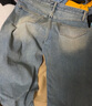 森馬（Semir）王安宇同款丨牛仔褲男復古彎刀褲25冬長(cháng)褲丹寧布褲子109725124107 曬單實(shí)拍圖