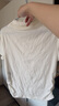 太平鳥(niǎo)女裝半高領(lǐng)修身T恤女短袖春收腰法式氣質(zhì)短款上衣 米白1 L  曬單實(shí)拍圖