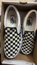VANS范斯官方 Slip-On黑白棋盤(pán)格一腳蹬職業(yè)滑板鞋滑板初學(xué)者 黑白棋盤(pán)格 41 曬單實(shí)拍圖