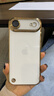 弘卓【發(fā)黃包賠】適用iphone Air手機殼蘋(píng)果air保護套透明電鍍無(wú)邊框超薄防摔散熱簡(jiǎn)約硬殼 沙漠金 曬單實(shí)拍圖