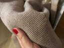 VEROMODA針織衫女秋季女裝新款V領(lǐng)寬松版紐扣百搭好穿休閑 衣褐灰色 M 曬單實(shí)拍圖