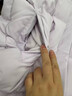李寧童裝兒童羽絨服女童冬季新款連帽中長(cháng)款防風(fēng)保暖女孩子羽絨外套 云中紫-鴨絨85% 170 曬單實(shí)拍圖