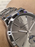 典派（Dianpai）男款全自動(dòng)機械表簡(jiǎn)約商務(wù)防水休閑男士腕表鋼帶夜光男表禮物名表 本灰 41mm 曬單實(shí)拍圖