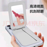 Smorss【折疊化妝鏡】適用蘋(píng)果MagSafe磁吸卡包支架通用iPhone17-12系列手機卡套公交地鐵門(mén)化妝鏡卡包灰 曬單實(shí)拍圖