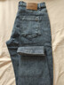 增致牛仔（zengzhi）復古男士牛仔褲男2025秋冬新款韓版修身小腳褲水洗休閑長(cháng)褲子男褲 曬單實(shí)拍圖
