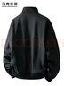 馬克華菲春秋季夾克男2025新款痞帥潮牌高級感秋裝外套男裝 黑色 L 曬單實(shí)拍圖