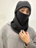 JEEP冬季騎行防風(fēng)頭套保暖護耳口罩一體摩托車(chē)全臉?lè )里L(fēng)保暖面罩包頭帽 黑色騎行頭套【加絨保暖】 均碼 曬單實(shí)拍圖