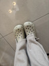 CROCS卡駱馳檀健次推薦款光輪洞洞鞋|207988 骨白色-2Y2 37/38(230mm) 曬單實(shí)拍圖