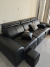 酷比得電動(dòng)沙發(fā)床意式極簡(jiǎn)三人位小戶(hù)型多功能伸縮真皮沙發(fā)客廳 【360°全真皮】S級頭層牛皮三人位2.8米.三功能 曬單實(shí)拍圖