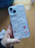 FANCYCHIC卡通涂鴉可愛(ài)小狗適用蘋(píng)果17/16/15pro手機殼iPhone17/16/15promax透明17/16/15蘋(píng)果系列 透白太空殼-小貓小狗 iPhone 15 曬單實(shí)拍圖