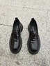 奧康男鞋秋冬季真皮透氣厚底皮鞋男士商務(wù)正裝休閑皮鞋潮流百搭樂(lè )福鞋 黑色 1255214218H【順豐包郵】 40 (250mm) 【標準皮鞋尺碼】 曬單實(shí)拍圖
