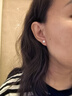 京潤珍珠耳飾淺愿淡水珍珠925銀耳釘女氣質(zhì)高級感小眾生日禮物送女友 曬單實(shí)拍圖