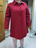 恒源祥媽媽裝秋冬新款雙面呢保暖100%羊毛絨大衣氣質(zhì)洋氣媽媽羊毛呢子女 法國紅 3XL 【 建議130-145斤】 【高端品質(zhì)】 曬單實(shí)拍圖