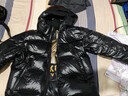 高梵黑金鵝絨服先鋒4.0五格男女同款短款冬季時(shí)尚羽絨服外套 黑色 L 曬單實(shí)拍圖
