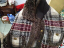 皮爾卡丹（pierre cardin）冬季新款小香風(fēng)格子羊羔絨外套女加厚時(shí)尚拼接針織毛呢高級感大衣  咖啡 M 110斤內 曬單實(shí)拍圖