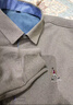 皮爾卡丹（pierre cardin）高檔襯衫翻領(lǐng)男士保暖內衣中青年打底長(cháng)袖t恤POLO衫加絨衛衣針織 燕麥色【加 絨】 加厚 XL 125-140斤 曬單實(shí)拍圖