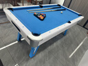 拓樸運動(dòng)三合一多功能兒童臺球桌家用小型1.8米乒乓球桌家庭親子桌球臺6尺 180cm 藍海騎士+三合一【自動(dòng)中央回球】（TP-6006P） 曬單實(shí)拍圖