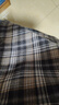 杉杉襯衫純棉格紋磨毛男士長(cháng)袖保暖抗皺易打理親膚柔軟男裝春秋上衣 曬單實(shí)拍圖