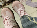 加絨粉色德訓鞋女款2025新款秋冬學(xué)生百搭保暖二棉鞋平底休閑板鞋 贈AD2927粉色 加絨款餸 38 曬單實(shí)拍圖