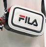 FILA斐樂(lè )官方女士包包挎包2025夏季新品時(shí)尚撞色休閑小方包單肩斜挎包 傳奇藍-NV XS 曬單實(shí)拍圖