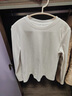 秋水伊人經(jīng)典圓領(lǐng)T恤2025年秋季新款女清新簡(jiǎn)約日常百搭時(shí)尚上衣 光學(xué)白 M 曬單實(shí)拍圖