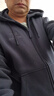 ARC'TERYX始祖鳥(niǎo) EMBLEM FLEECE FULL-ZIP HOODY 男子 抓絨衫 Black Sapphire/藍黑色 S 曬單實(shí)拍圖