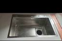 九牧新款廚房水槽5加厚納米304一體不銹鋼大單槽多功能手工洗菜盆 豪華D-圓形抽拉龍頭+洗杯器+凈水 【原色】6846送貨上門(mén)+順豐包郵 曬單實(shí)拍圖