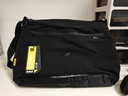 左右力量斜挎郵差包男女同款通勤大容量防潑水運動(dòng)機能單肩背包 黑色 40*20*30CM 曬單實(shí)拍圖