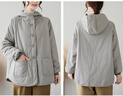 蘑菇同學(xué)連帽棉服外套女冬季加棉加厚新款時(shí)尚簡(jiǎn)約大碼女裝棉衣棉襖保暖 淺灰色 2XL 【建議145-160斤】 曬單實(shí)拍圖
