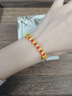 中國黃金（CHINA GOLD）馬年本命年黃金手鏈女紅繩五福馬年本命年禮物送女友媽媽老婆生日 足金五福小馬彩色手繩-大人款-成品 曬單實(shí)拍圖