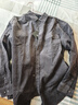 七匹狼【燈芯絨純棉】長(cháng)袖休閑襯衫男士?jì)羯醒b上衣 黑灰 3XL 曬單實(shí)拍圖