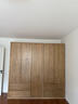 源氏木語(yǔ)實(shí)木衣柜現代簡(jiǎn)約衣櫥衣帽間收納儲物柜原木色0.9米兩門(mén)C款高2.2m 曬單實(shí)拍圖