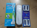 歐樂(lè )-B(Oral-B)歐樂(lè )b電動(dòng)牙刷博朗充電旋轉式成人款D12D100圓頭旋轉聲波 d12套裝含9個(gè)刷頭綠色 曬單實(shí)拍圖