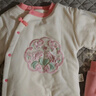 小三月新生嬰兒衣服秋冬棉衣套裝剛初出生寶寶加厚冬季棉衣棉褲分體冬裝 A111粉色套裝 【夾層棉花】 80 cm 建議20-24斤 曬單實(shí)拍圖