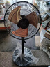 鉆石牌（DIAMOND） 工業(yè)風(fēng)扇落地扇家用立式電風(fēng)扇大風(fēng)力搖頭強力電扇客廳商用工廠(chǎng)車(chē)間鋁葉商業(yè)風(fēng)扇 HF-1802金色五葉 推薦大廳/車(chē)間 曬單實(shí)拍圖