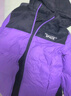 雪中飛（SNOWFLYING）【集合】?jì)和鸾q服男童女童冬季新款保暖外套兒童中大童羽絨服 青蓮紫（印花） 150 曬單實(shí)拍圖