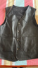 皮爾卡丹真皮皮衣馬上男式V領(lǐng)開(kāi)衫單皮秋冬百搭無(wú)袖背心牛皮上衣坎肩 曬單實(shí)拍圖