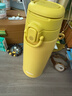 膳魔師（THERMOS）2023日本膳魔師保溫杯男女大容量便攜運動(dòng)保溫水杯子JOS550/750ml 檸檬黃550ml國際版 曬單實(shí)拍圖