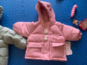 嘟嘟家女童棉襖冬裝加厚兒童棉服冬季潮寶寶外套深冬洋氣童裝 粉色 80 曬單實(shí)拍圖