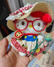 三麗鷗（SANRIO）正版HelloKitty包包掛件卡通可愛(ài)毛絨玩偶鑰匙扣七夕禮物背包裝飾 小紅帽許愿兔【掛件】 曬單實(shí)拍圖