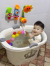 小沐馬兒童洗澡桶可坐寶寶大號泡澡桶嬰兒浴桶家用小孩加厚洗澡盆 小號款【0-10歲無(wú)感溫】+洗浴禮包 曬單實(shí)拍圖