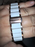 BHO適用華為gt5/gt6表帶gt4女款watch5仿真陶瓷watch gt5pro/gt6/gt4手表表帶白色女士生款41/42mm 【真陶瓷·玫金色】 【41/42mm表盤(pán)】18mm接口通用 曬單實(shí)拍圖